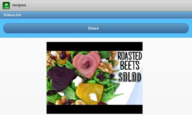 Salad Recipes android App screenshot 0